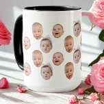 Funny Custom Baby Face Foto Face 3 Fotos Tasse<br><div class="desc">Funny Custom Baby Face Foto Face 3 Fotos, Ersetzen Sie das Gesicht mit Ihrem Lieblings-Foto (stellen Sie sicher, so viel ins Gesicht wie möglich zu schneiden und verwenden Sie eine App, um den Hintergrund zu entfernen) und personalisieren Sie diesen lustigen Schlamm mit Ihrem Kind, Ehemann, Haustier oder Freund darauf! Auch...</div>