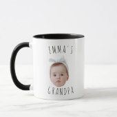 Funny Custom Baby Face Foto Tasse (Links)