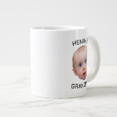 Funny Custom Baby Face Jumbo-Tasse (Vorderseite Rechts)