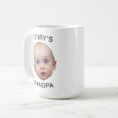 Funny Custom Baby Face Kaffeetasse (Vorderseite Links)