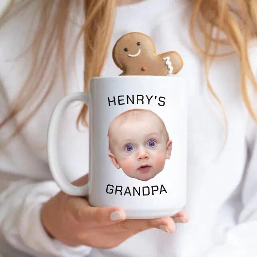Funny Custom Baby Face Kaffeetasse