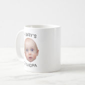 Funny Custom Baby Face Kaffeetasse (Vorderseite Links)