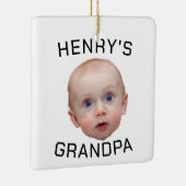 Funny Custom Baby Face Keramikornament (Rechts)