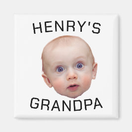 Funny Custom Baby Face Magnet
