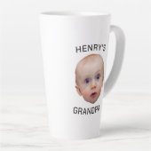 Funny Custom Baby Face Milchtasse (Rechte Ecke)