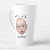Funny Custom Baby Face Milchtasse (Linke Ecke)