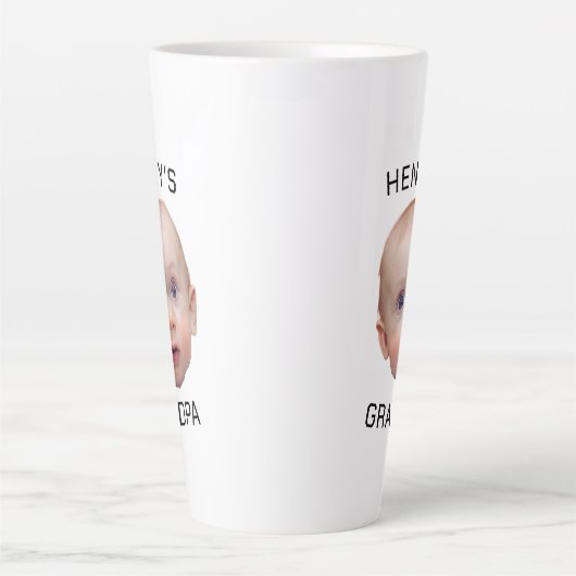 Funny Custom Baby Face Milchtasse (Vorderseite)