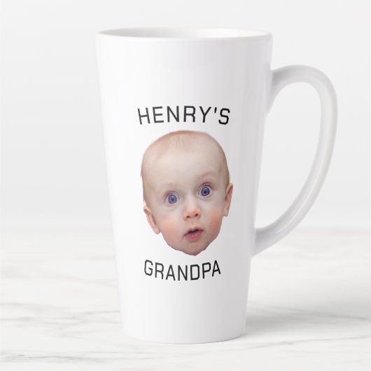 Funny Custom Baby Face Milchtasse (Rechts)
