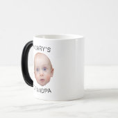 Funny Custom Baby Face Verwandlungstasse (Vorderseite Links)