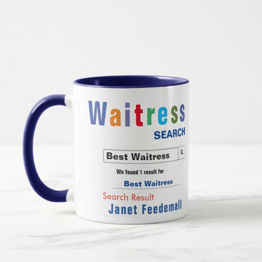 Funny Custom Beauty Tasse (Links)