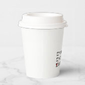 Funny Custom beliebig Beruf Weihnachten Pappbecher (Rechts)