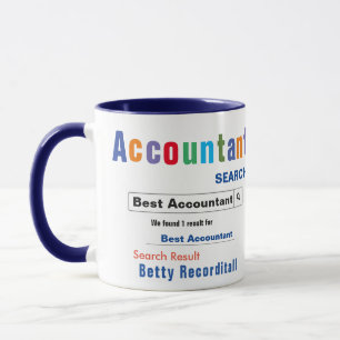 Funny Custom Best Accountant-Tasse Tasse