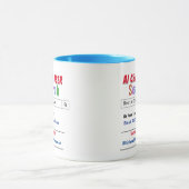 Funny Custom Best AI Chat User Gift Tasse (Zentrum)