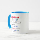Funny Custom Best AI Chat User Gift Tasse (Vorderseite Links)