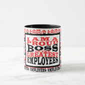 Funny Custom Best Boss Geschenk Tasse (Zentrum)
