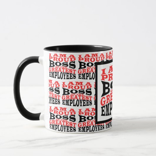 Funny Custom Best Boss Geschenk Tasse (Links)