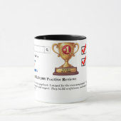 Funny Custom Best Boss Tasse (Zentrum)