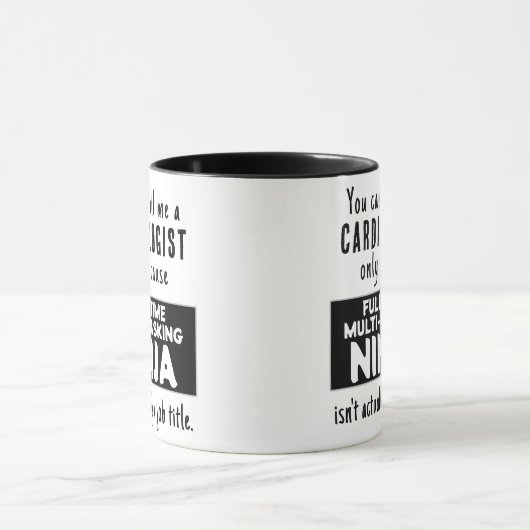Funny Custom Best Cardiologist Geschenk Tasse (Zentrum)