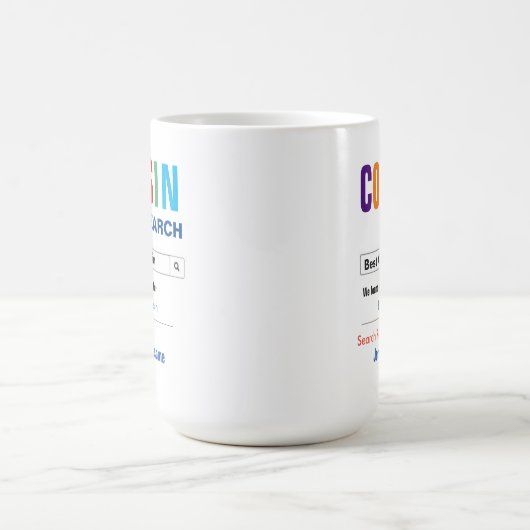 Funny Custom Best Cousin Geschenk Verwandlungstasse (Zentrum)