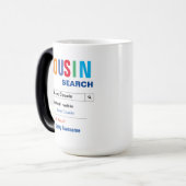 Funny Custom Best Cousin Geschenk Verwandlungstasse (Vorderseite Links)