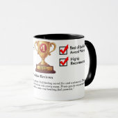 Funny Custom Best Dad Tasse (VorderseiteRechts)