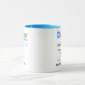 Funny Custom Best Dentis Tasse (Zentrum)