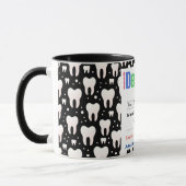 Funny Custom Best Dentist Geschenk Tasse (Links)
