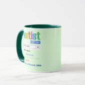 Funny Custom Best Dentist Geschenk Tasse (Vorderseite Links)