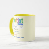 Funny Custom Best Dentist Geschenk Tasse (Vorderseite Links)