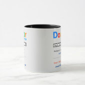 Funny Custom Best Doctor Geschenk Tasse (Zentrum)