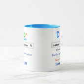 Funny Custom Best Doctor Geschenk Tasse (Zentrum)