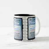 Funny Custom Best Doctor-Geschenk Zweifarbige Tasse (VorderseiteRechts)