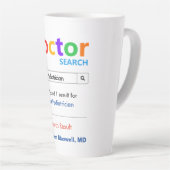 Funny Custom Best Doctor Geschenkidee Tasse (Rechte Ecke)