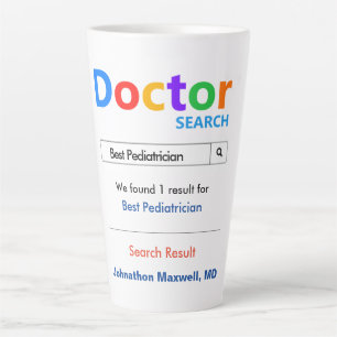 Funny Custom Best Doctor Geschenkidee Tasse