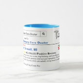 Funny Custom Best Doctor Tasse (Zentrum)