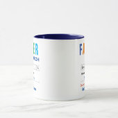 Funny Custom Best Father Gift Tasse (Zentrum)