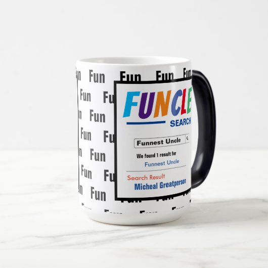 Funny Custom Best Functional Gift Magic Tasse (VorderseiteRechts)