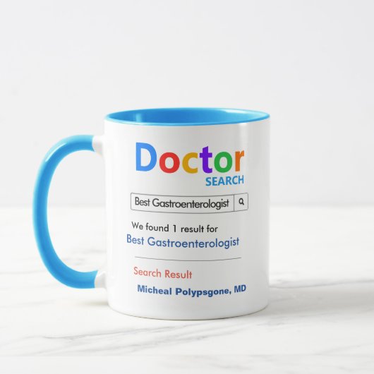 Funny Custom Best Gastroenterologist Geschenk Tasse (Links)