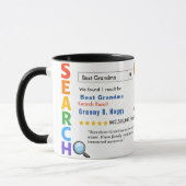 Funny Custom Best Grandma Tasse (Links)