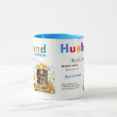Funny Custom Best Husband Search Tasse (Zentrum)