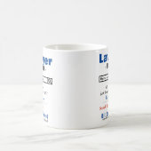 Funny Custom Best Lawyer Tasse (Mittel)