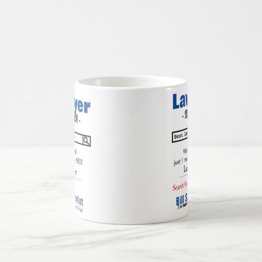 Funny Custom Best Lawyer Tasse (Mittel)