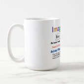 Funny Custom Best Mama Search Geschenk Tasse (Links)