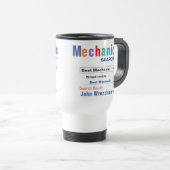 Funny Custom Best Mechanic Tasse (VorderseiteRechts)