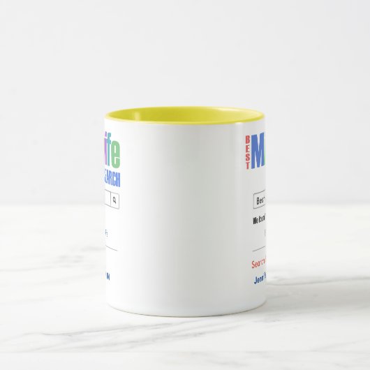 Funny Custom Best Midfrau Geschenk Tasse (Zentrum)
