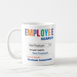 Funny Custom Best Mitarbeiter Geschenk Kaffeetasse