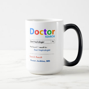 Funny Custom Best Nephrologist Verwandlungstasse