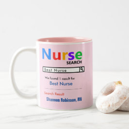 Funny Custom Best Nurse Geschenk Tasse