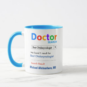 Funny Custom Best Otolarynologin Tasse