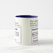 Funny Custom Best Pediatrician Geschenk Tasse (Zentrum)